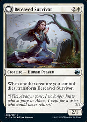 Bereaved Survivor // Dauntless Avenger [Innistrad: Midnight Hunt] (MID 4)