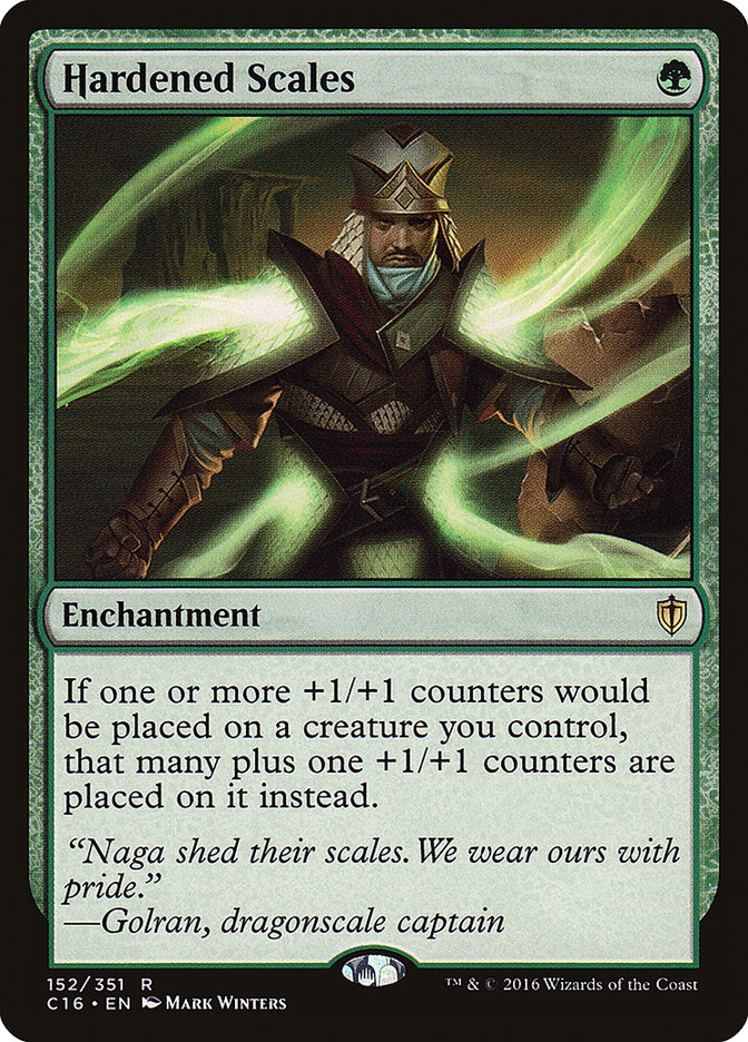 Hardened Scales [Commander 2016] (C16 152)
