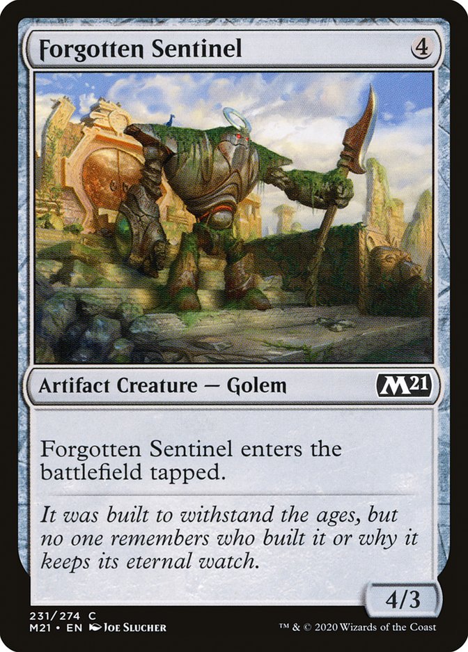 Forgotten Sentinel [Core Set 2021] (M21 231)
