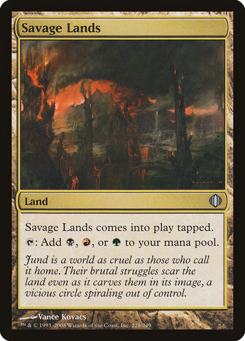 Savage Lands [Shards of Alara] (ALA 228)