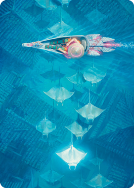 Discover the Impossible Art Card [Kamigawa: Neon Dynasty Art Series] (ANEO 43)