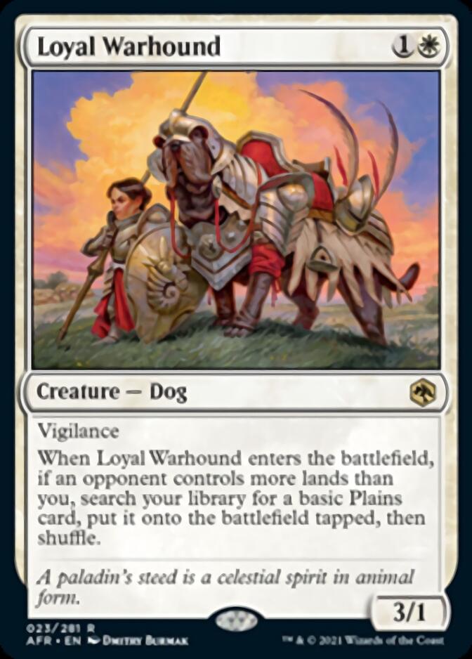 Loyal Warhound [Dungeons & Dragons: Adventures in the Forgotten Realms] (AFR 23)