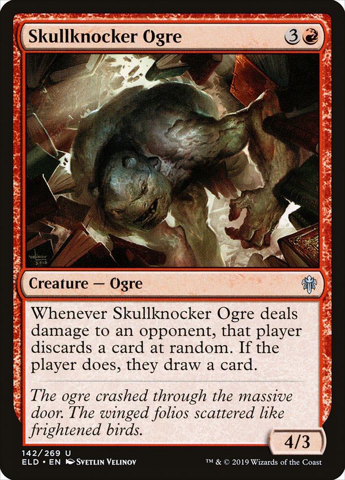 Skullknocker Ogre [Throne of Eldraine] (ELD 142)