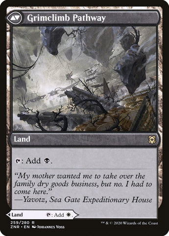 Brightclimb Pathway // Grimclimb Pathway [Zendikar Rising] (ZNR 259)