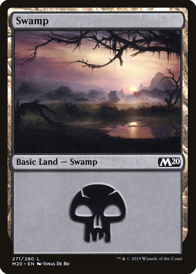 Swamp (#271) [Core Set 2020] (M20 271)
