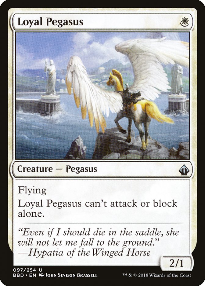 Loyal Pegasus [Battlebond] (BBD 97)