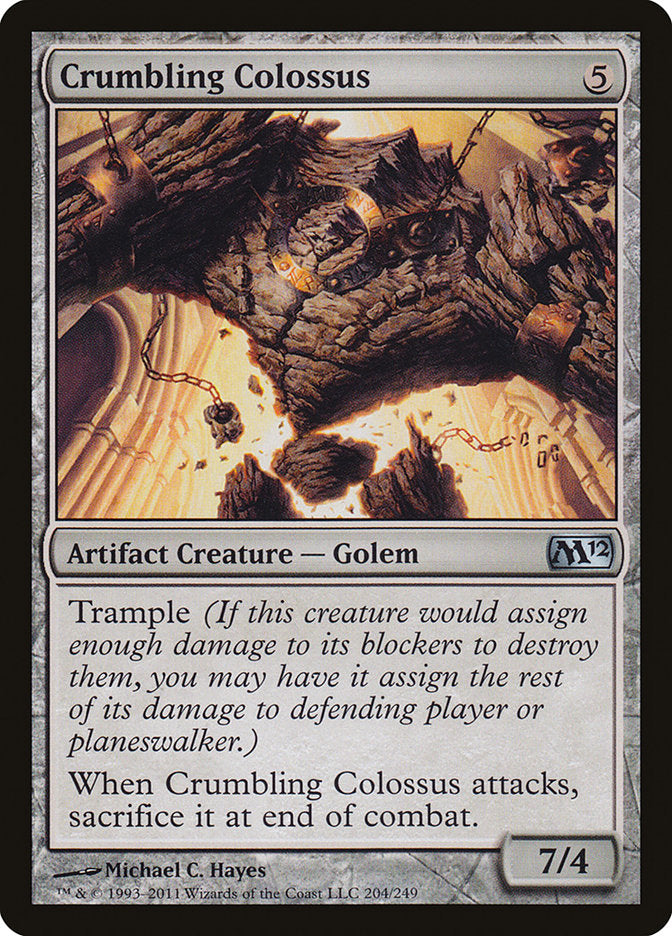 Crumbling Colossus [Magic 2012] (M12 204)