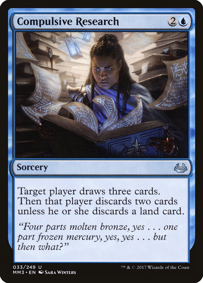Compulsive Research [Modern Masters 2017] (MM3 33)
