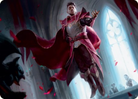 Markov Waltzer Art Card [Innistrad: Crimson Vow Art Series] (AVOW 63)