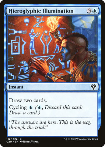 Hieroglyphic Illumination [Commander 2020] (C20 112)