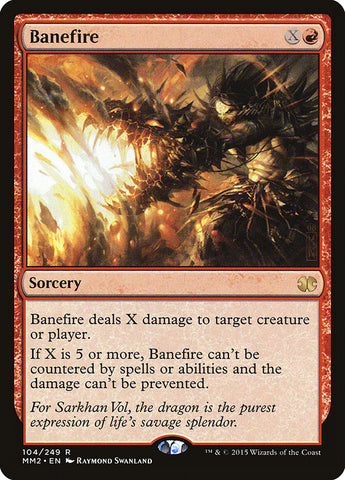 Banefire [Modern Masters 2015] (MM2 104)