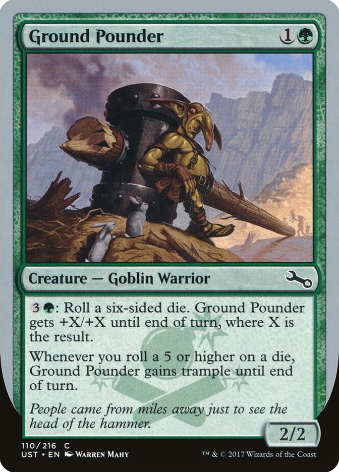 Ground Pounder [Unstable] (UST 110)