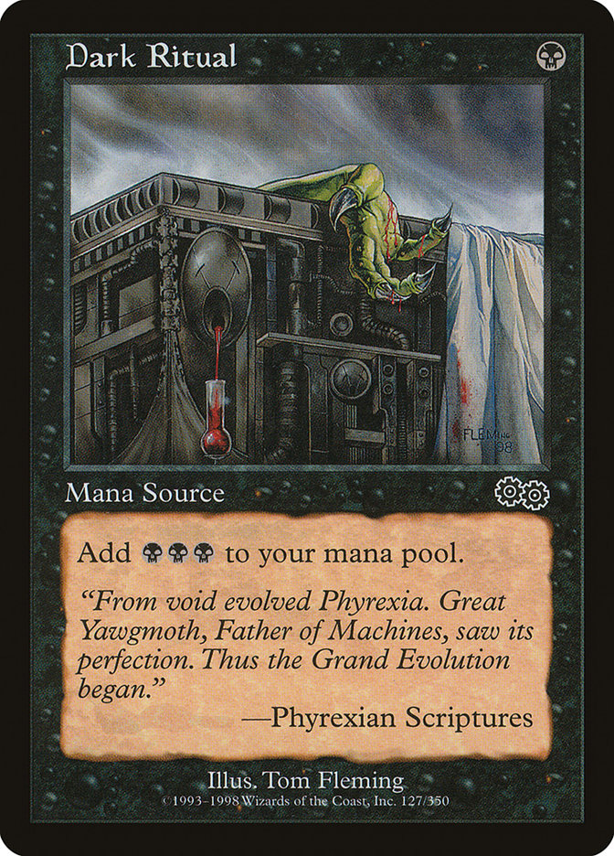 Dark Ritual [Urza's Saga] (USG 127)