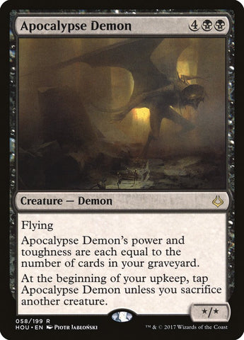 Apocalypse Demon [Hour of Devastation] (HOU 58)