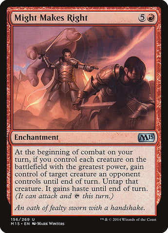 Might Makes Right [Magic 2015] (M15 156)