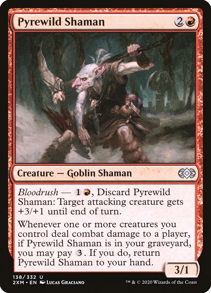 Pyrewild Shaman [Double Masters] (2XM 138)