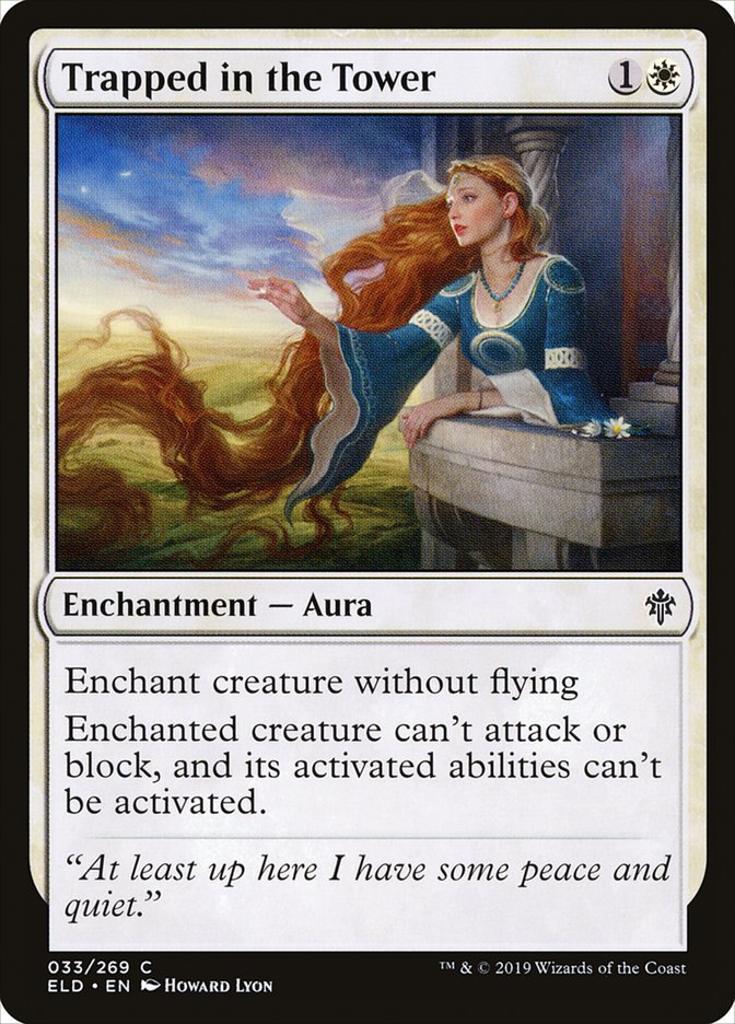 Trapped in the Tower [Throne of Eldraine] (ELD 33)