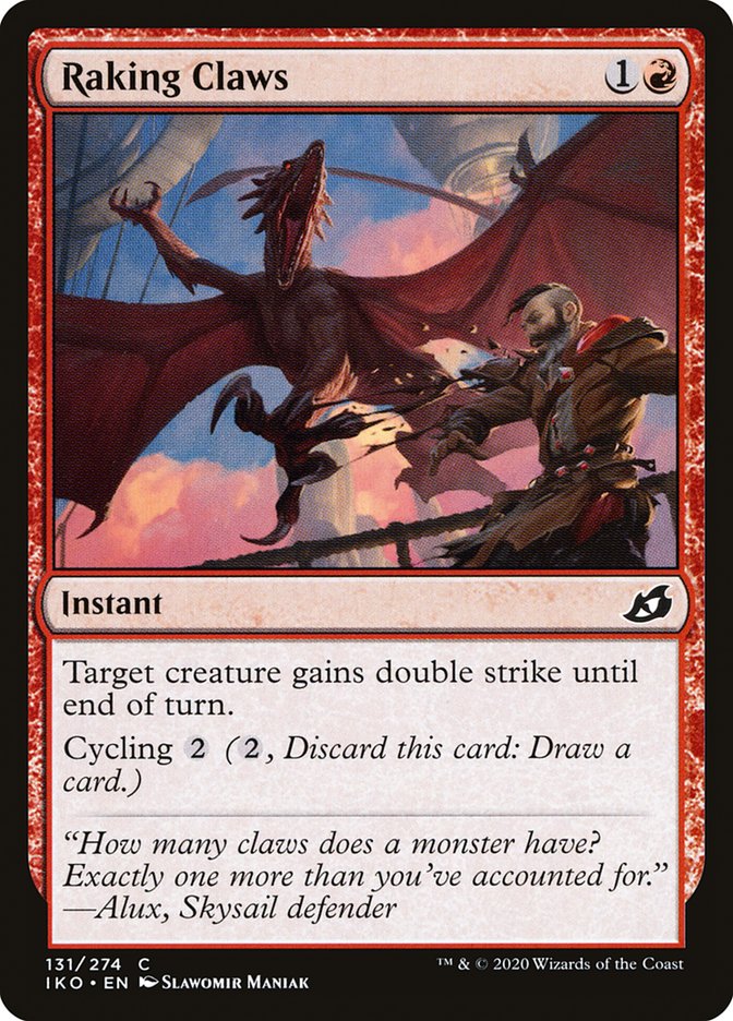 Raking Claws [Ikoria: Lair of Behemoths] (IKO 131)