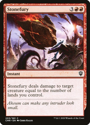 Stonefury [Commander Legends] (CMR 203)