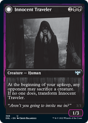 Innocent Traveler // Malicious Invader [Innistrad: Double Feature] (DBL 388)