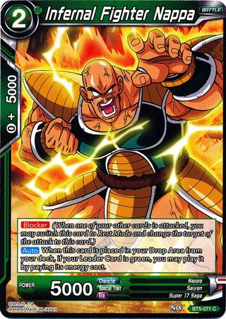 Infernal Fighter Nappa [BT5-071]