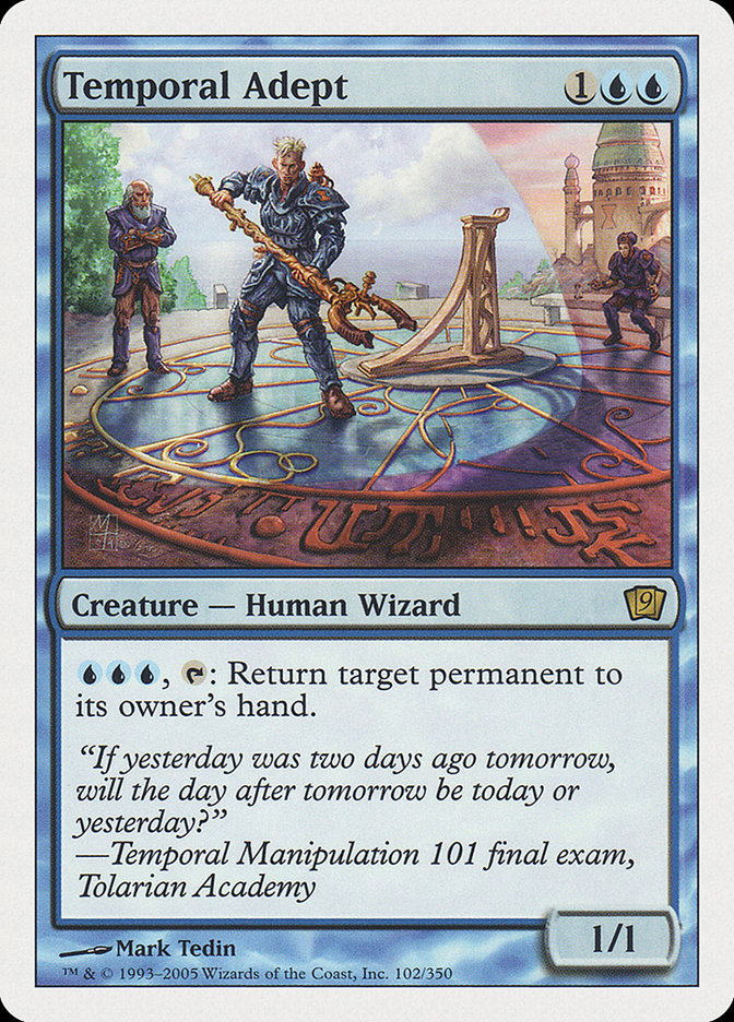 Temporal Adept [Ninth Edition] (9ED 102)
