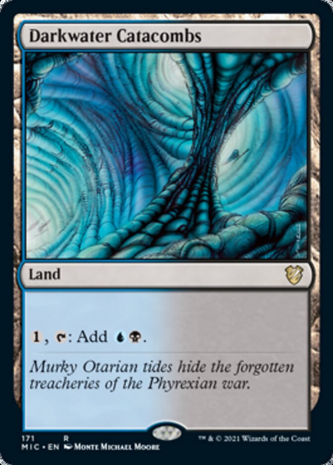 Darkwater Catacombs [Innistrad: Midnight Hunt Commander] (MIC 171)