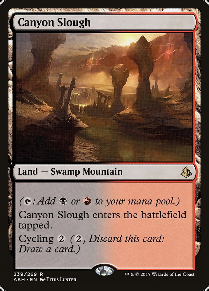 Canyon Slough [Amonkhet] (AKH 239)