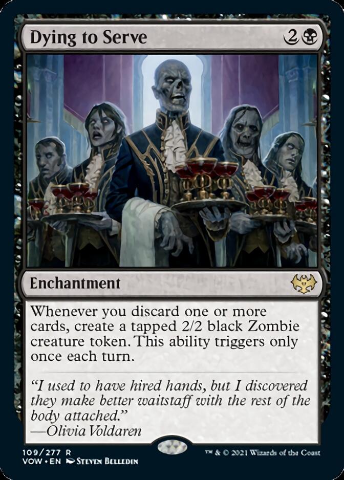 Dying to Serve [Innistrad: Crimson Vow] (VOW 109)