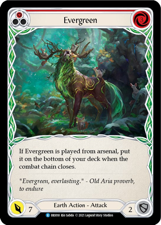 Evergreen (Red) [BRI018] 1st Edition Normal