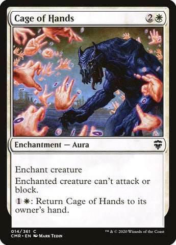 Cage of Hands [Commander Legends] (CMR 14)