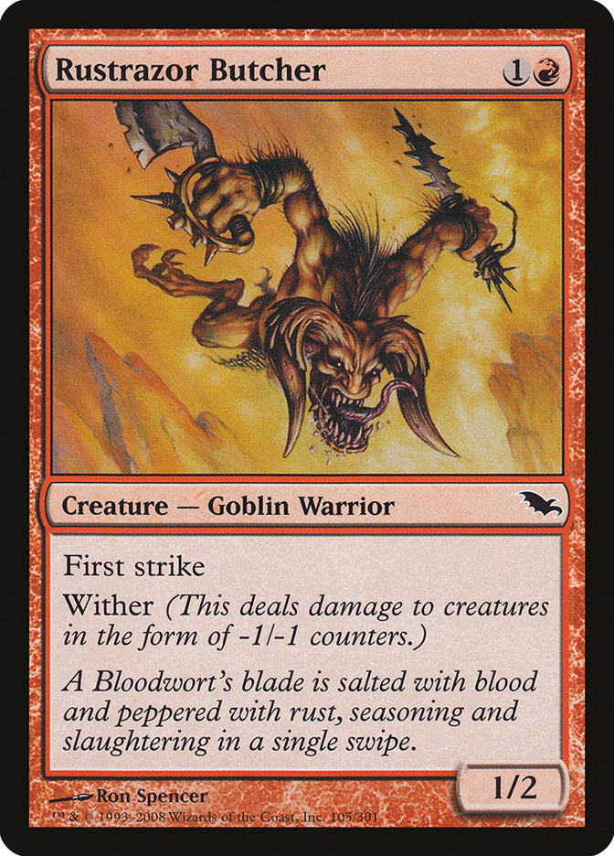Rustrazor Butcher [Shadowmoor] (SHM 105)