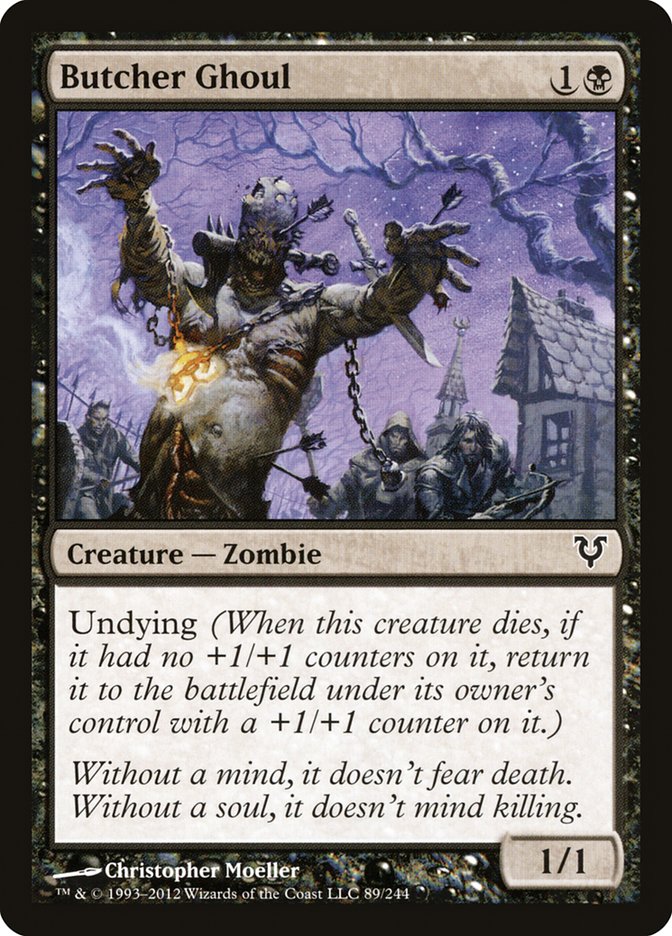 Butcher Ghoul [Avacyn Restored] (AVR 89)