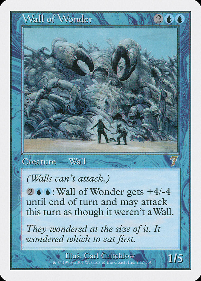 Wall of Wonder [Seventh Edition] (7ED 112)