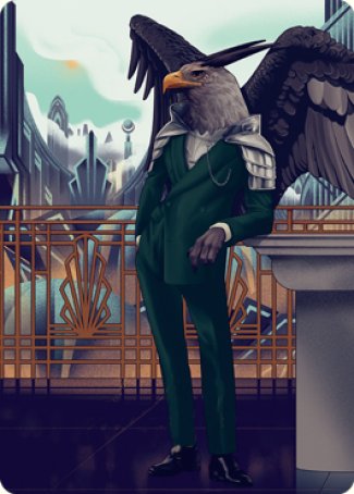 Falco Spara, Pactweaver 2 Art Card [Streets of New Capenna Art Series] (ASNC 67)