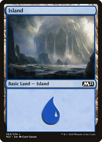 Island (#263) [Core Set 2021] (M21 263)