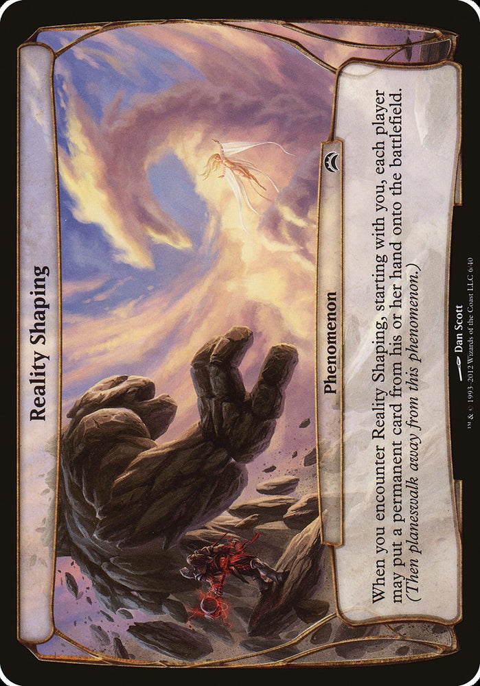 Reality Shaping [Planechase 2012 Planes] (OPC2 6)