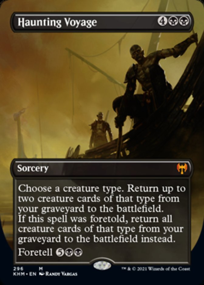 Haunting Voyage (Extended Art) [Kaldheim] (KHM 296)