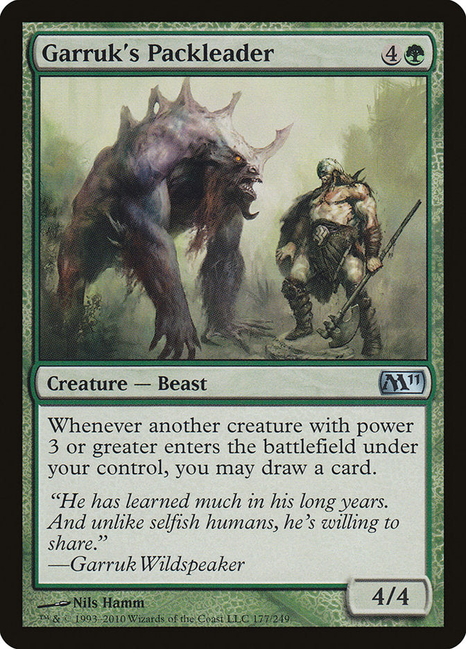 Garruk's Packleader [Magic 2011] (M11 177)