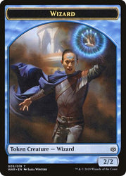 Servo // Wizard Double-sided Token (Challenger 2020) [Unique and Miscellaneous Promos]