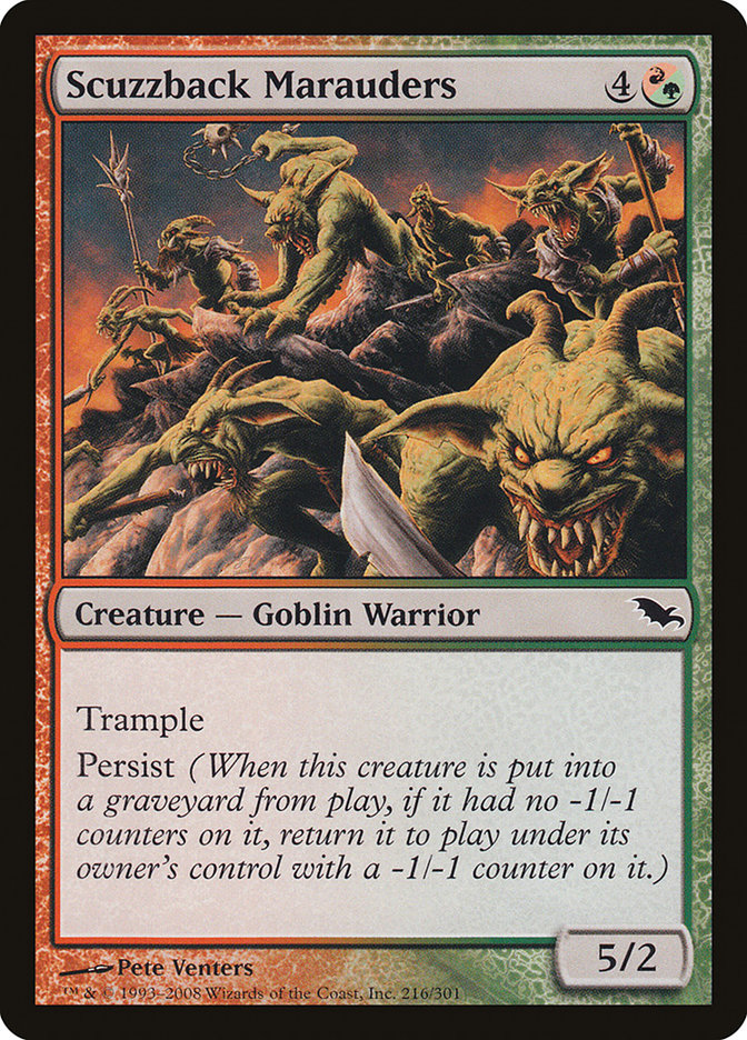 Scuzzback Marauders [Shadowmoor] (SHM 216)