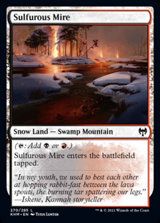 Sulfurous Mire [Kaldheim] (KHM 270)