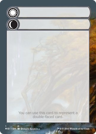 Helper Card (1/9) [Innistrad: Midnight Hunt Tokens] (TMID 1)