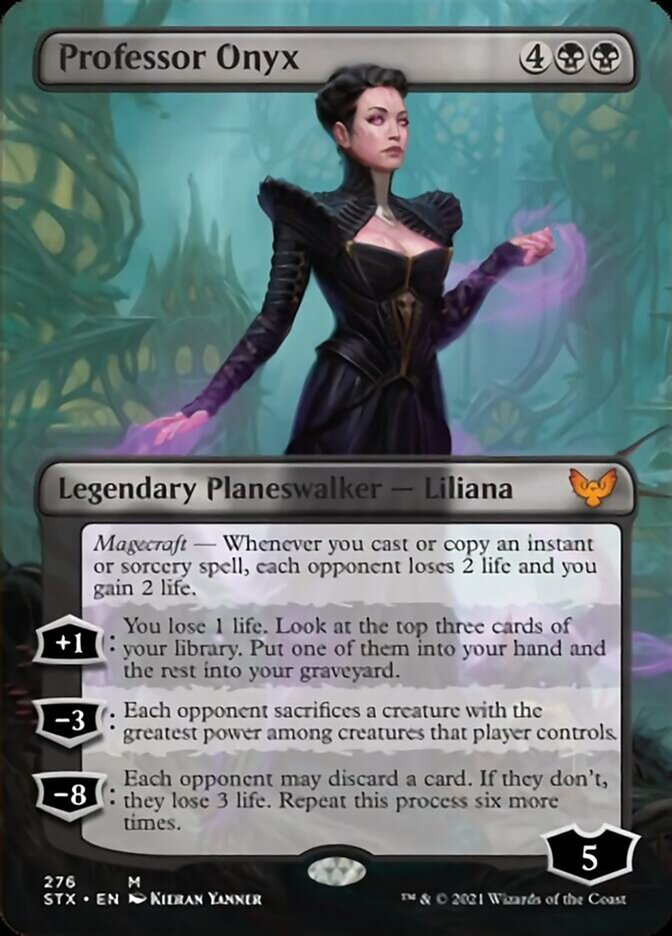 Professor Onyx (Extended) [Strixhaven: School of Mages] (STX 276)