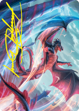 Galazeth Prismari Art Card (Gold-Stamped Signature) [Strixhaven: School of Mages Art Series] (ASTX 58)