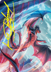 Galazeth Prismari Art Card (Gold-Stamped Signature) [Strixhaven: School of Mages Art Series] (ASTX 58)