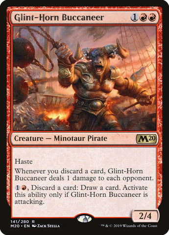 Glint-Horn Buccaneer [Core Set 2020] (M20 141)