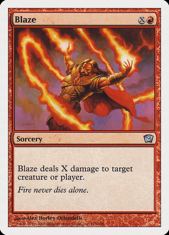 Blaze [Ninth Edition] (9ED 175)