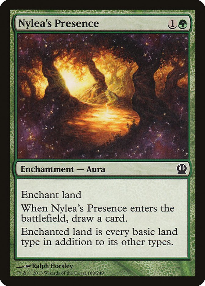 Nylea's Presence [Theros] (THS 169)