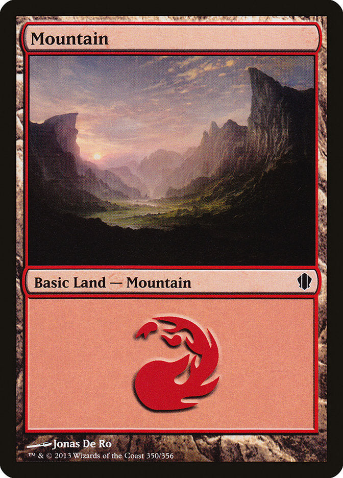 Mountain (350) [Commander 2013] (C13 350)